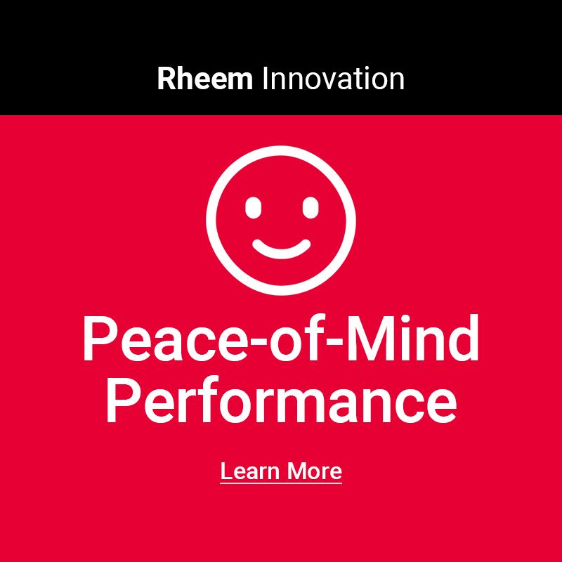 Rheem® Heating and Cooling - Peace of Mind