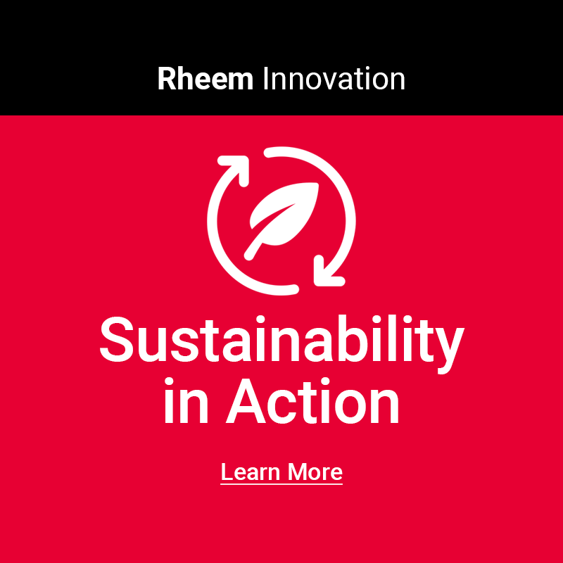 Rheem® Heating and Cooling - Sustainability